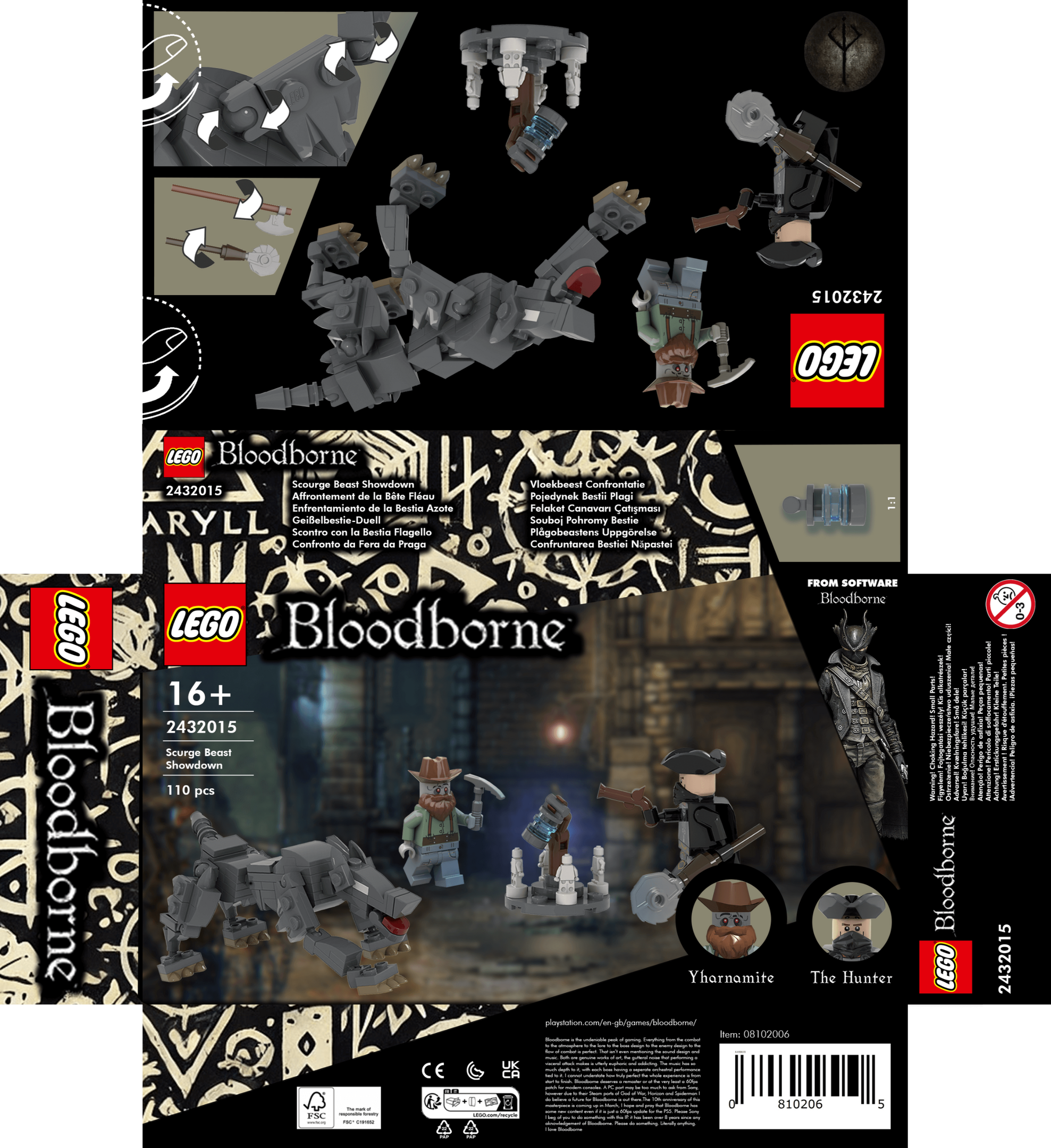 Custom Lego MOC Packaging Custom Lego MOC Packaging